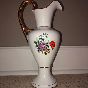ANTIQUE Loucarte pitcher made in Portugal!